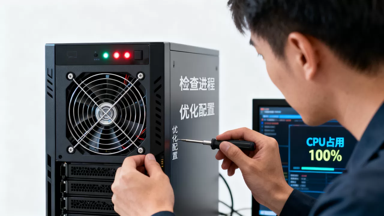 服务器cpu百分百占用怎么解决,cpu占用过高如何处理? 服务器cpu百分百占用怎么解决,cpu占用过高如何处理?