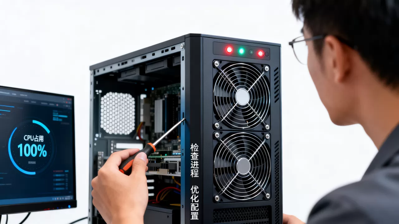 服务器cpu百分百占用怎么解决,cpu占用过高如何处理? 服务器cpu百分百占用怎么解决,cpu占用过高如何处理?