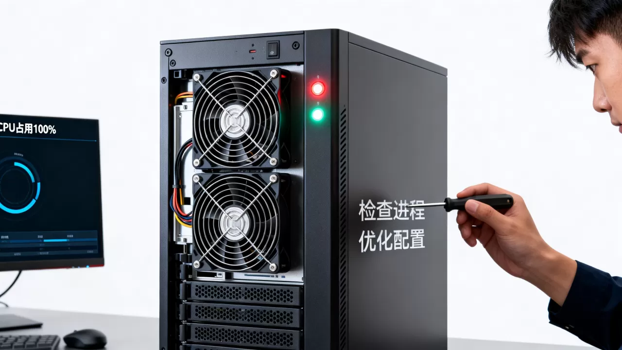 服务器cpu百分百占用怎么解决,cpu占用过高如何处理? 服务器cpu百分百占用怎么解决,cpu占用过高如何处理?