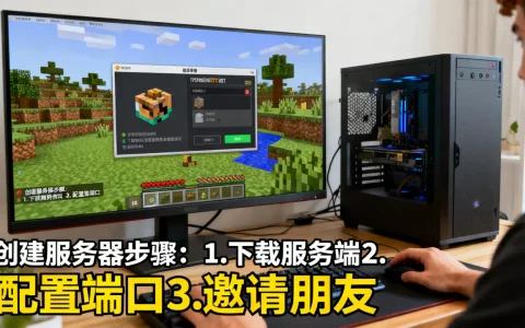 我的世界怎么创建服务器和朋友联机，需要什么配置？