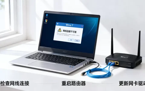Win7服务器连接不上怎么回事，网络连接不可用怎么解决？