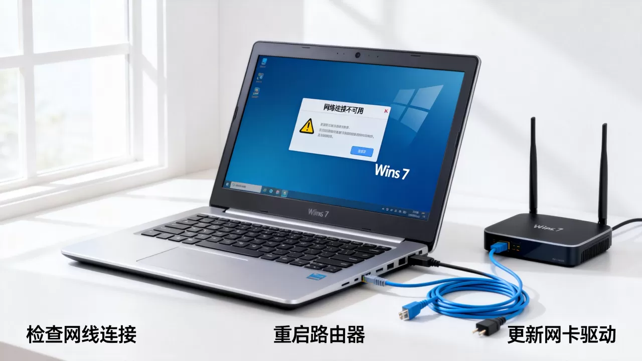 Win7服务器连接不上怎么回事,网络连接不可用怎么解决? Win7服务器连接不上怎么回事,网络连接不可用怎么解决?