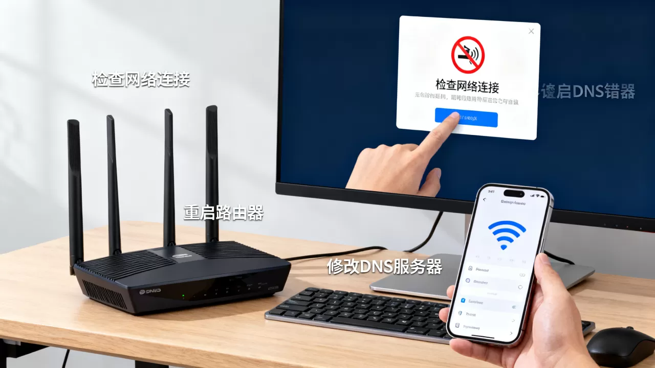 无法解析服务器的DNS地址怎么办,DNS错误怎么解决? 无法解析服务器的DNS地址怎么办,DNS错误怎么解决?