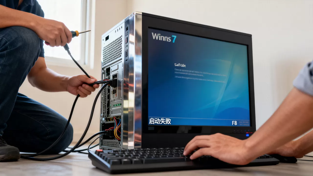 Win7服务器启动不了怎么办,Win7开机启动失败怎么修复? Win7服务器启动不了怎么办,Win7开机启动失败怎么修复?