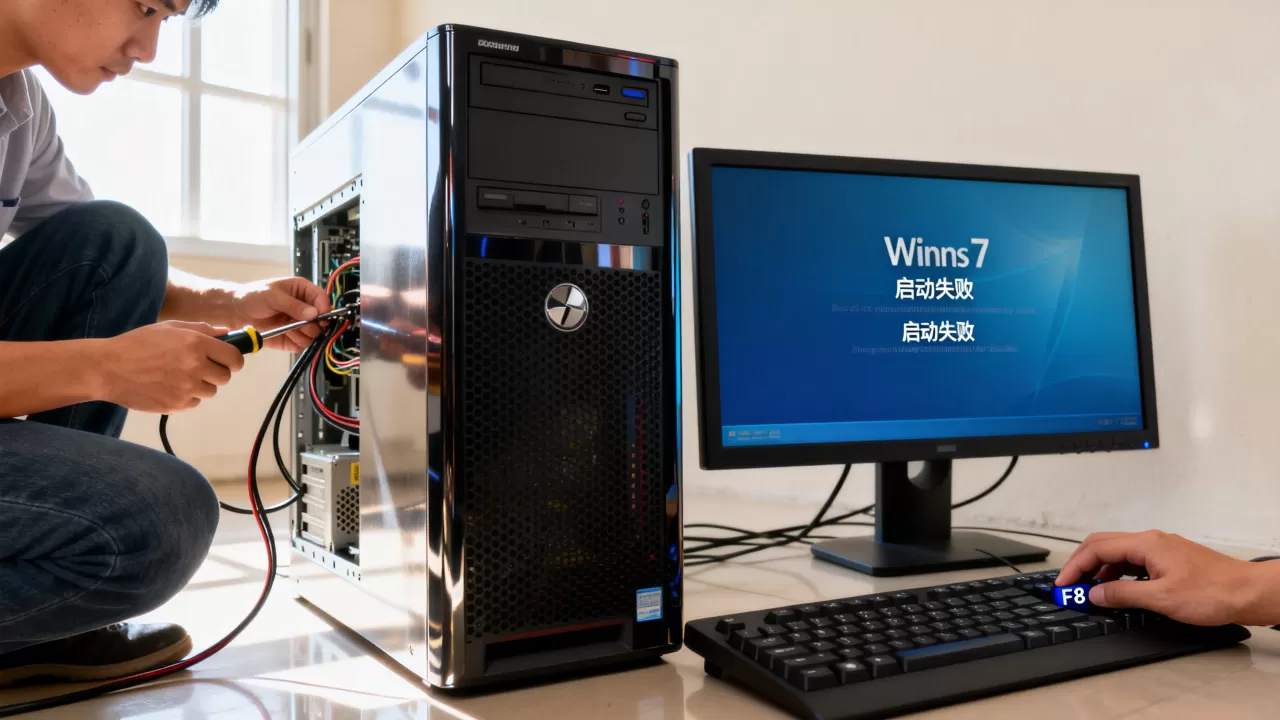 Win7服务器启动不了怎么办,Win7开机启动失败怎么修复? Win7服务器启动不了怎么办,Win7开机启动失败怎么修复?