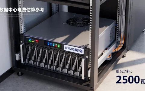 8卡h200服务器功耗是多少瓦？，如何估算数据中心电费？
