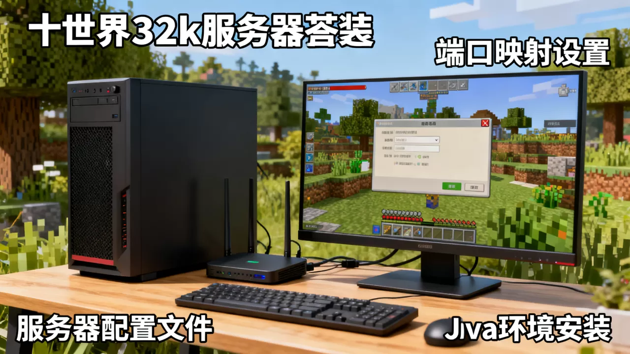 我的世界32k服务器怎么弄?,我的世界32k服务器怎么搭建? 我的世界32k服务器怎么弄?,我的世界32k服务器怎么搭建?