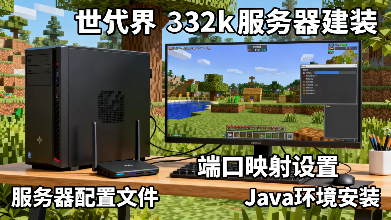 我的世界32k服务器怎么弄?,我的世界32k服务器怎么搭建? 我的世界32k服务器怎么弄?,我的世界32k服务器怎么搭建?