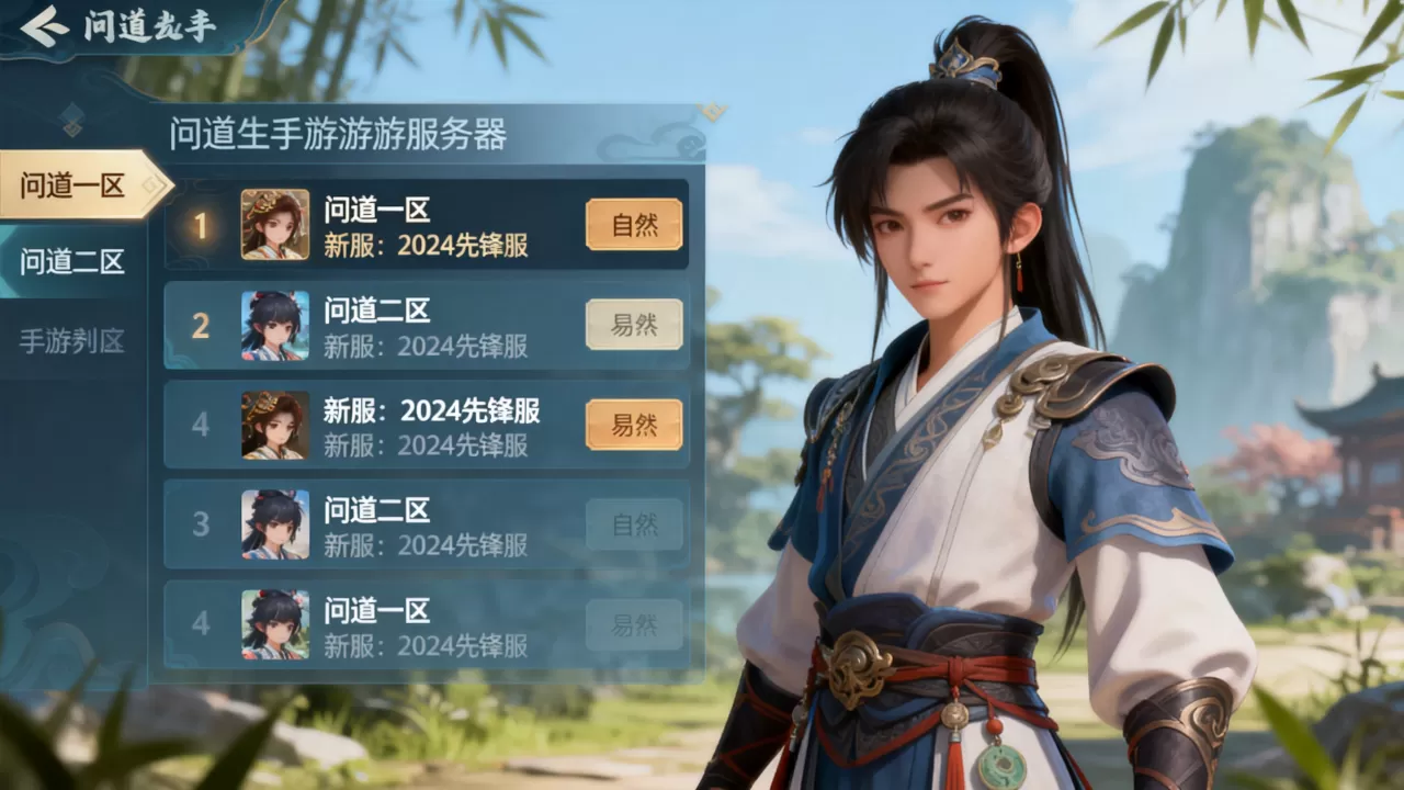 问道手游有哪些服务器,哪个新区最值得玩? 问道手游有哪些服务器,哪个新区最值得玩?