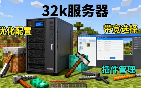 我的世界32k服务器怎么搞，有什么技巧？