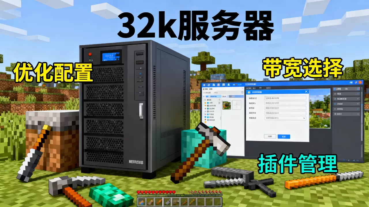 我的世界32k服务器怎么搞,有什么技巧? 我的世界32k服务器怎么搞,有什么技巧?