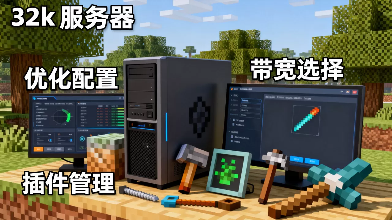 我的世界32k服务器怎么搞,有什么技巧? 我的世界32k服务器怎么搞,有什么技巧?