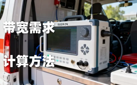 院前急救车载终端实时回传带宽需求多大，怎么计算？