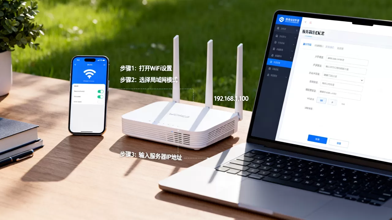 如何把WiFi设置成局域网连接服务器,服务器IP地址怎么填? 如何把WiFi设置成局域网连接服务器,服务器IP地址怎么填?