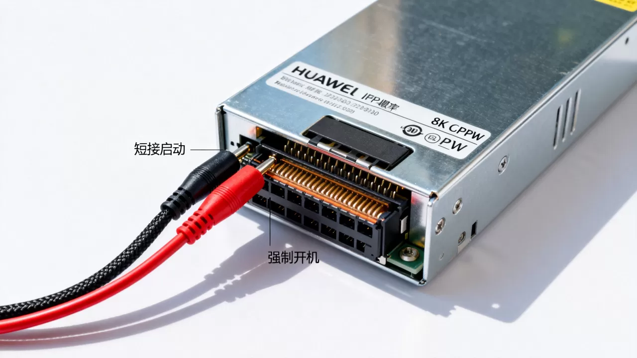 华为EPW3000电源如何短接启动,服务器电源强制开机方法 华为EPW3000电源如何短接启动,服务器电源强制开机方法