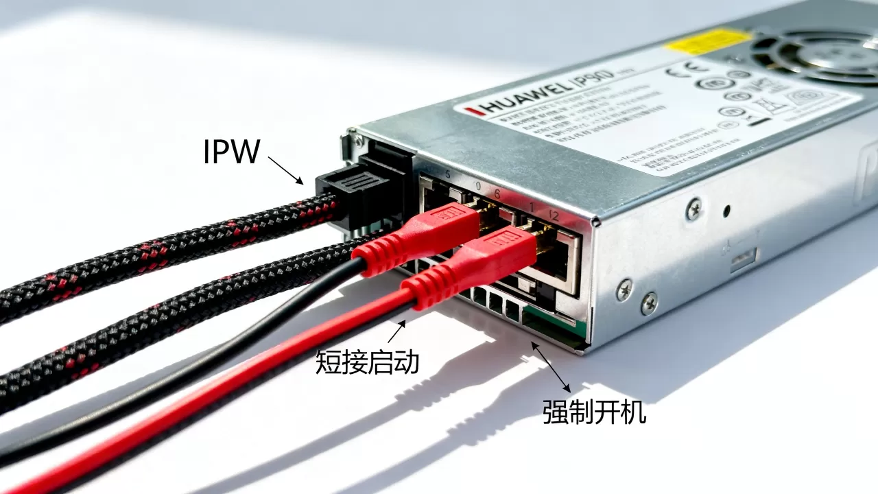华为EPW3000电源如何短接启动,服务器电源强制开机方法 华为EPW3000电源如何短接启动,服务器电源强制开机方法