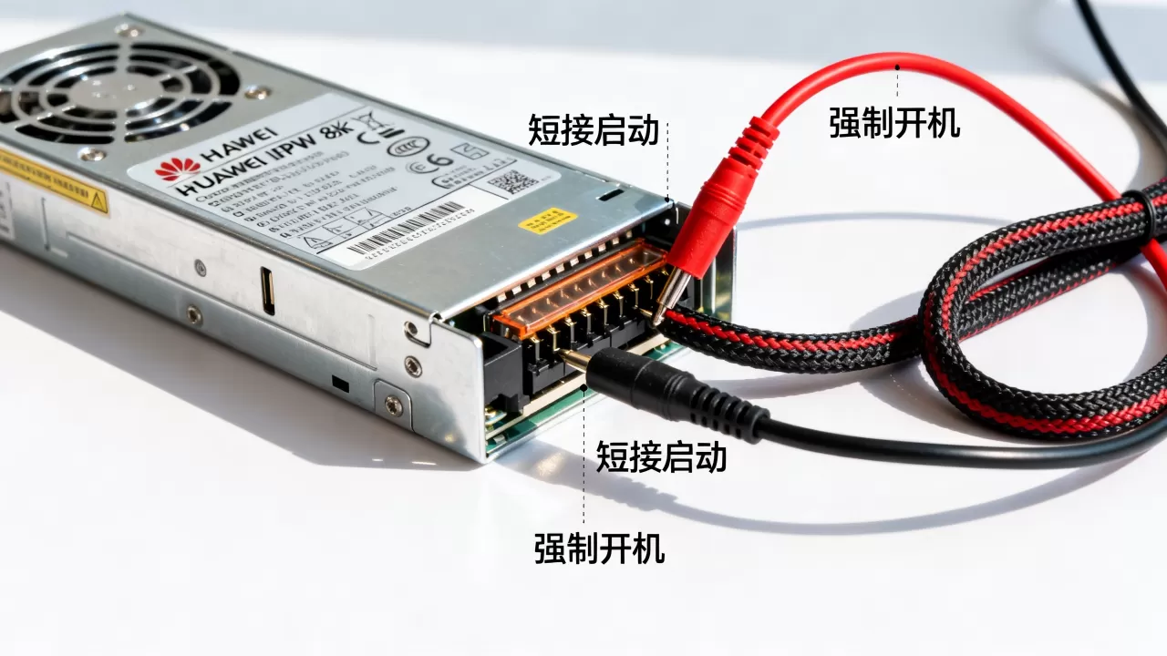 华为EPW3000电源如何短接启动,服务器电源强制开机方法 华为EPW3000电源如何短接启动,服务器电源强制开机方法