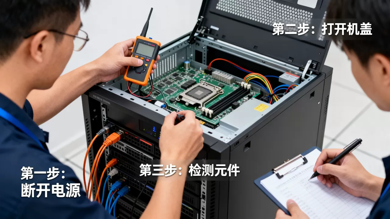 永大Y15用服务器开检修该怎么做?,操作步骤有哪些? 永大Y15用服务器开检修该怎么做?,操作步骤有哪些?