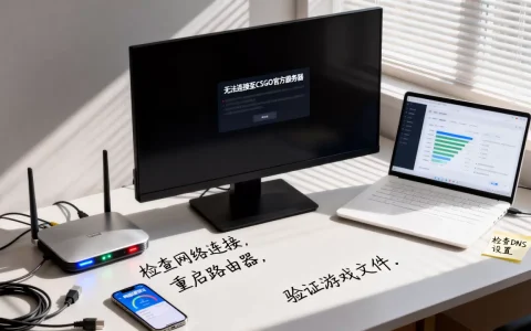 CSGO官匹连不上官方服务器怎么办，如何解决无法连接官服？