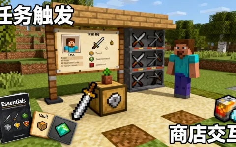 我的世界服务器RPG和NPC怎么弄，用哪些插件？