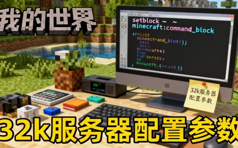 我的世界怎么做32k服务器？，需要哪些指令？