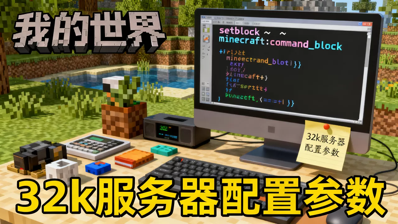 我的世界怎么做32k服务器?,需要哪些指令? 我的世界怎么做32k服务器?,需要哪些指令?
