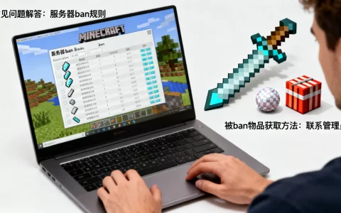 我的世界服务器被ban的东西怎么拿,我的世界服务器常见问题解答