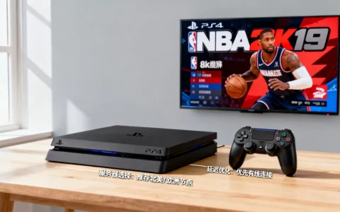 PS4版NBA2K19服务器怎么选，延迟高怎么解决？