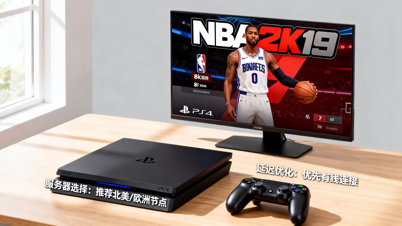 PS4版NBA2K19服务器怎么选,延迟高怎么解决? PS4版NBA2K19服务器怎么选,延迟高怎么解决?