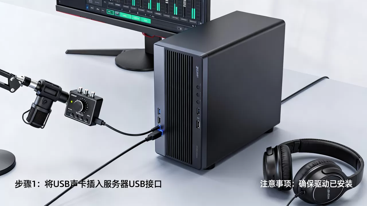 usb声卡在服务器上怎么设置?设置步骤和注意事项有哪些? usb声卡在服务器上怎么设置?设置步骤和注意事项有哪些?