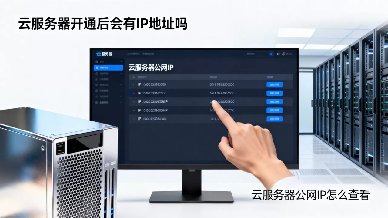 云服务器开通后会有IP地址吗,云服务器公网IP怎么查看? 云服务器开通后会有IP地址吗,云服务器公网IP怎么查看?