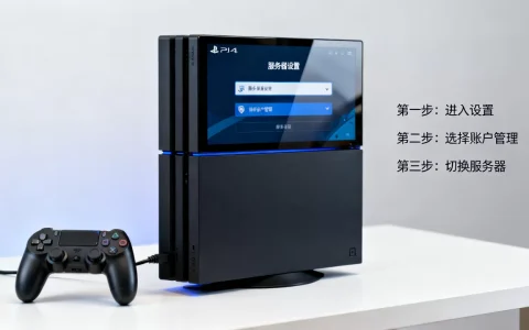 PS4怎么使用两个服务器？，PS4双服务器怎么切换？