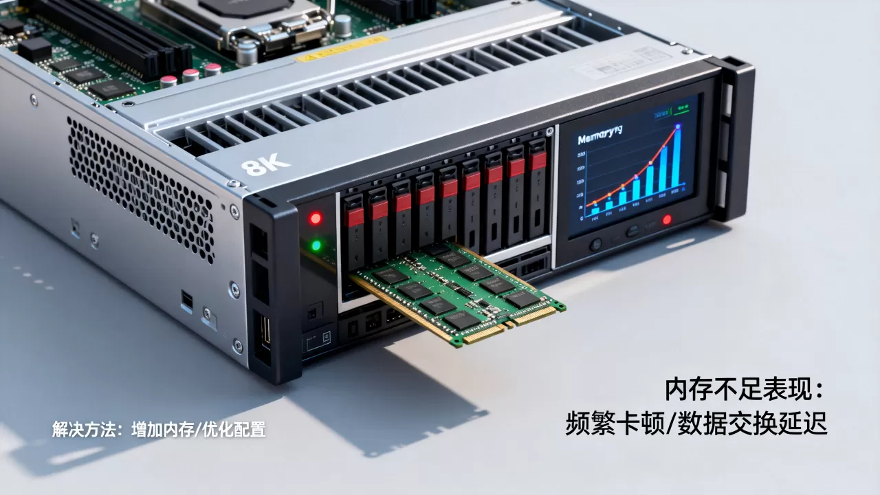 服务器内存不足有哪些表现,服务器内存不足怎么解决? 服务器内存不足有哪些表现,服务器内存不足怎么解决?