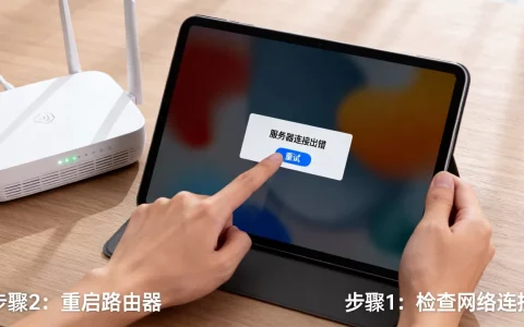iPad更新后服务器出错怎么办，连不上服务器怎么解决？