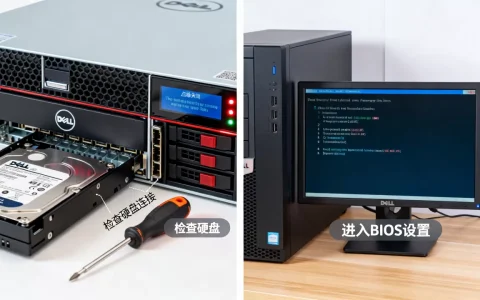 戴尔服务器从硬盘启动失败怎么办，启动项怎么设置？