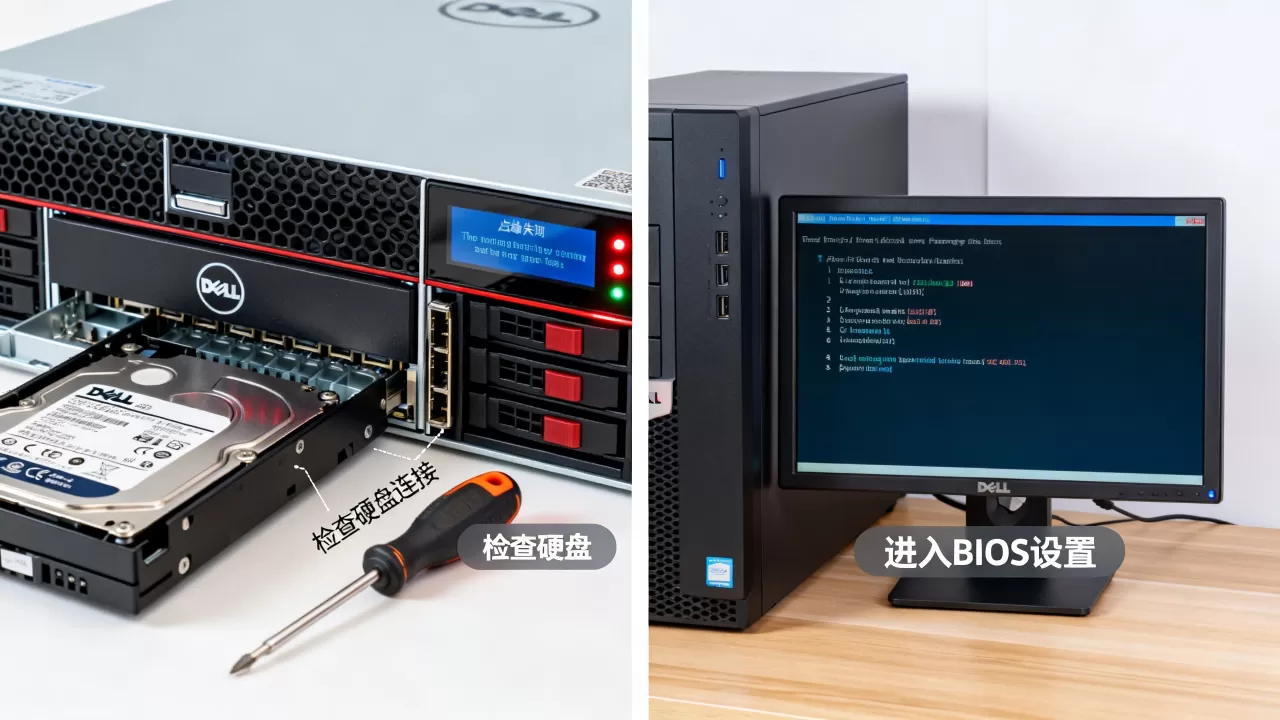 戴尔服务器从硬盘启动失败怎么办,启动项怎么设置? 戴尔服务器从硬盘启动失败怎么办,启动项怎么设置?