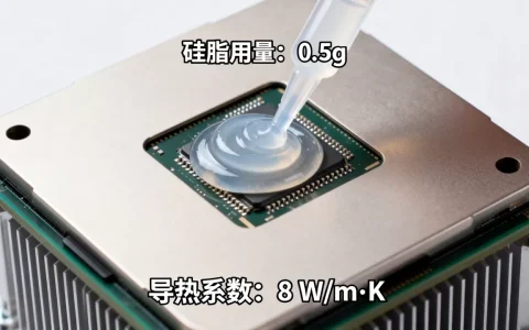 服务器CPU该用多少W的硅脂，导热硅脂导热系数多少合适？