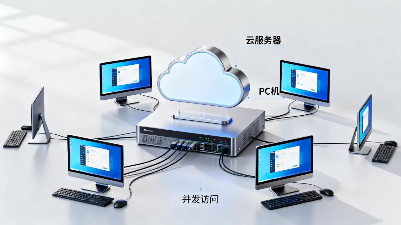云服务器能带动多少台PC机使用,支持多少并发访问? 云服务器能带动多少台PC机使用,支持多少并发访问?