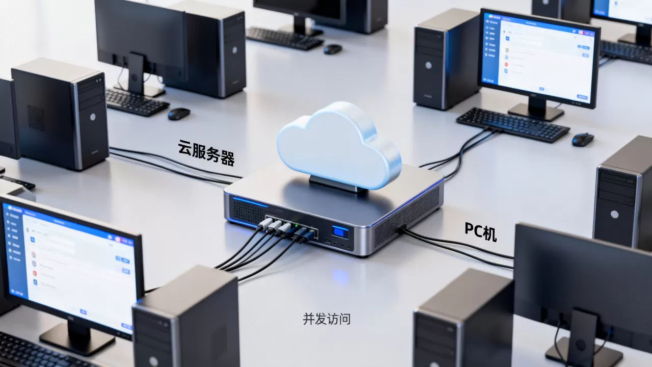 云服务器能带动多少台PC机使用,支持多少并发访问? 云服务器能带动多少台PC机使用,支持多少并发访问?