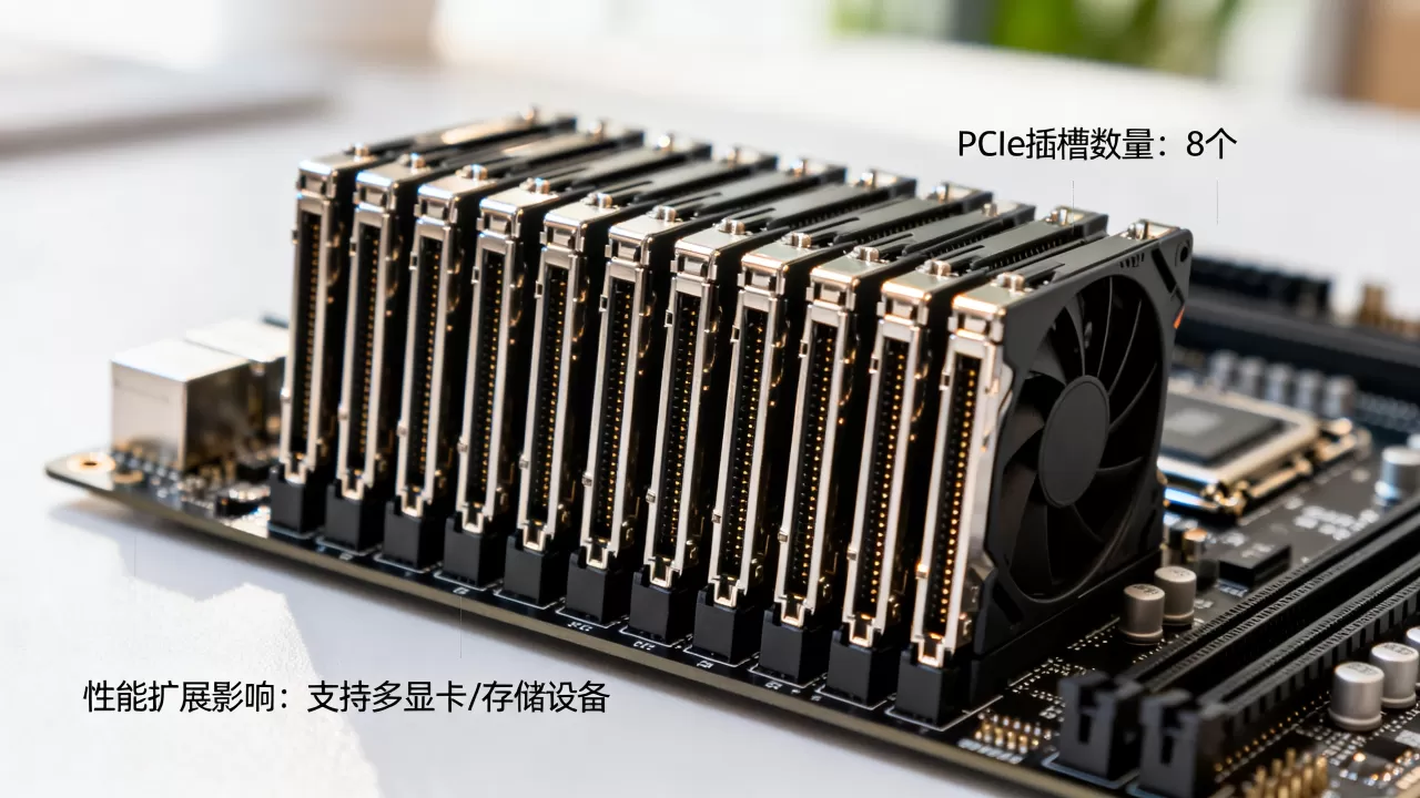 服务器主板究竟有多少个pcie插槽,对性能扩展影响大吗? 服务器主板究竟有多少个pcie插槽,对性能扩展影响大吗?