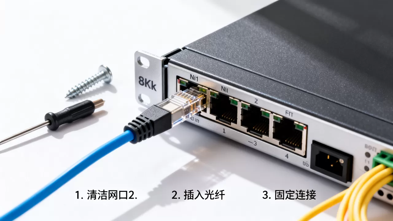 服务器nic1光纤网口怎么配置?,配置步骤有哪些? 服务器nic1光纤网口怎么配置?,配置步骤有哪些?