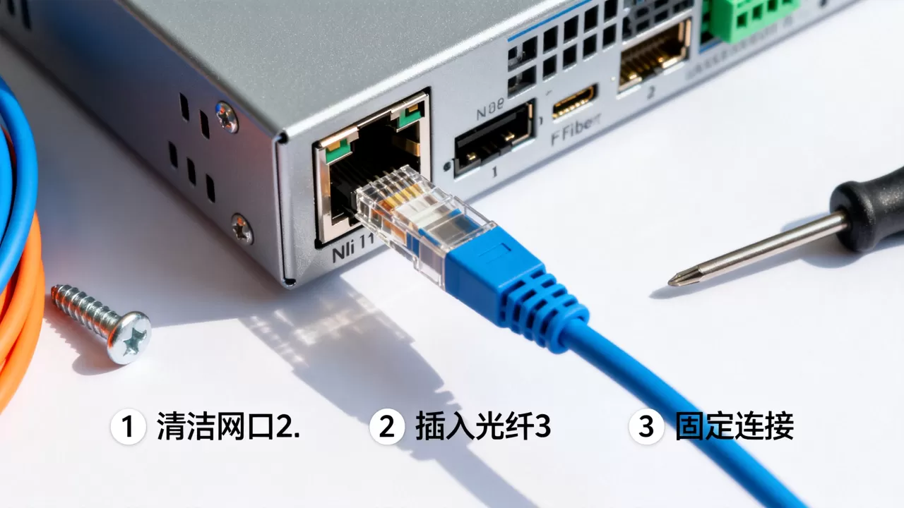 服务器nic1光纤网口怎么配置?,配置步骤有哪些? 服务器nic1光纤网口怎么配置?,配置步骤有哪些?