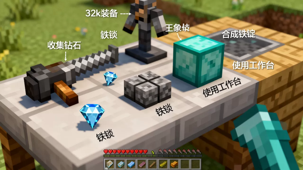 我的世界网易服务器32k怎么获得,有什么技巧? 我的世界网易服务器32k怎么获得,有什么技巧?