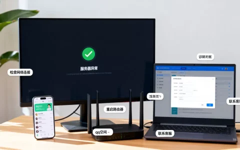 qq空间加好友显示服务器异常是什么原因，怎么解决？