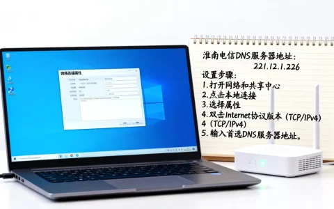 淮南电信DNS服务器地址是多少，淮南电信DNS怎么设置？