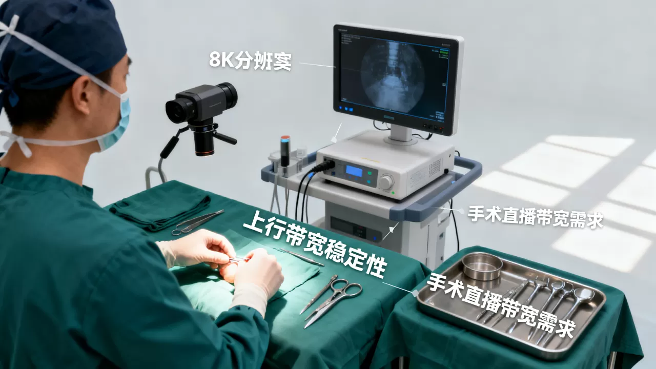 手术示教直播上行带宽稳定性怎么保障,手术直播需要多大带宽? 手术示教直播上行带宽稳定性怎么保障,手术直播需要多大带宽?