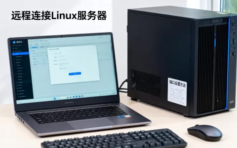 电脑怎么远程连接Linux服务器，端口设置方法是什么？
