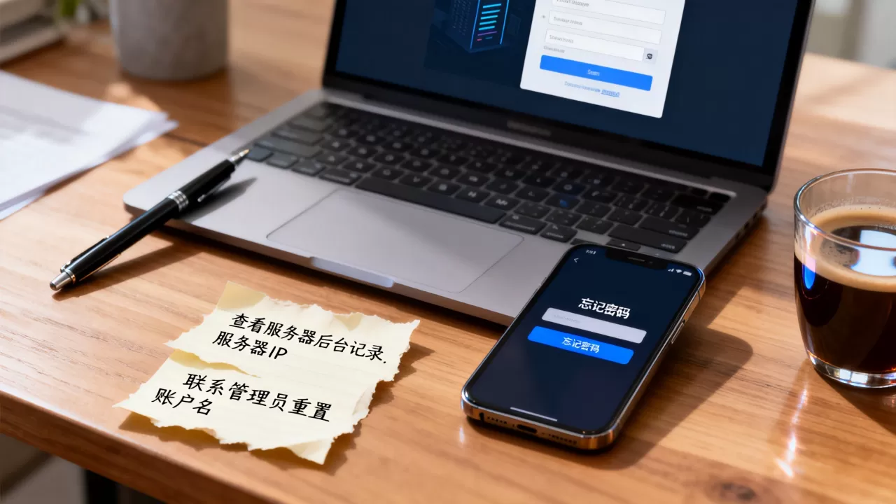 服务器IP和账户密码都忘了怎么办,怎么找回? 服务器IP和账户密码都忘了怎么办,怎么找回?