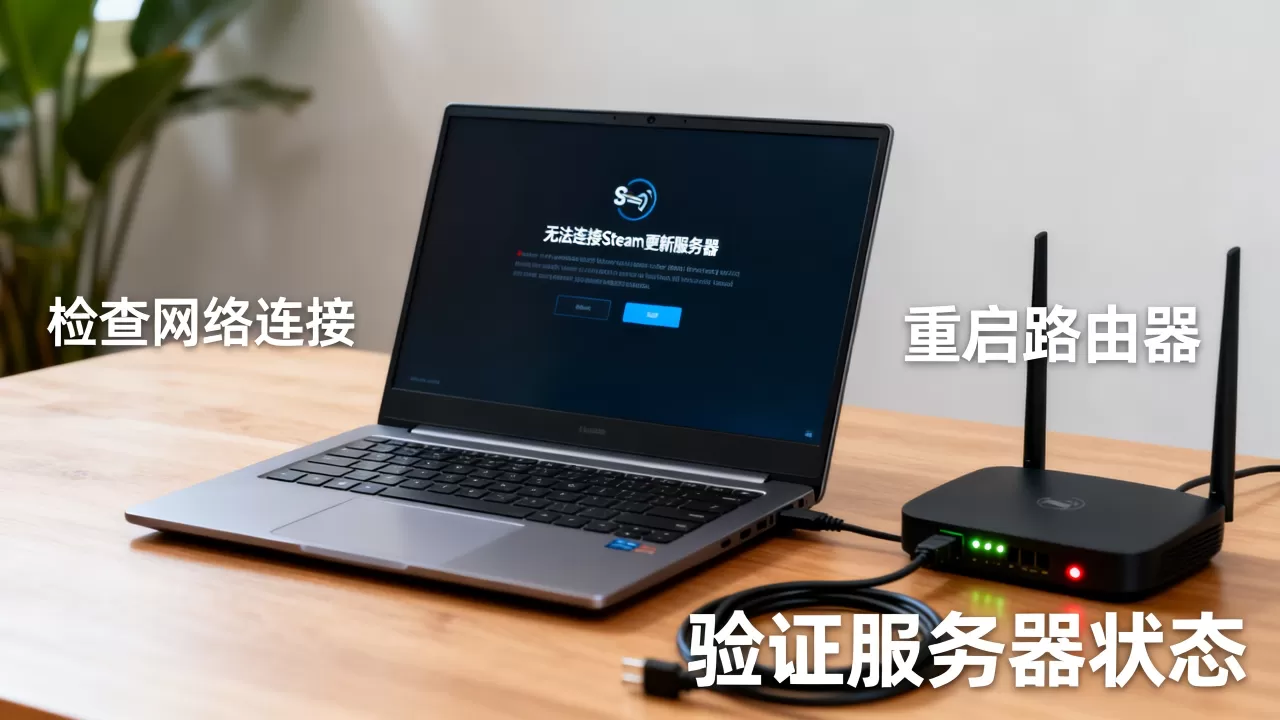 无法连接steam更新服务器怎么办, steam更新服务器连接失败原因 无法连接steam更新服务器怎么办, steam更新服务器连接失败原因