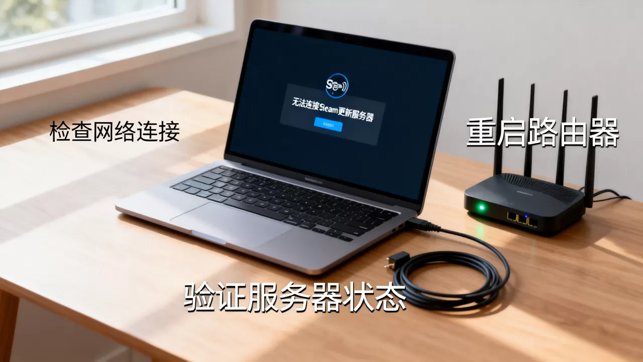 无法连接steam更新服务器怎么办, steam更新服务器连接失败原因 无法连接steam更新服务器怎么办, steam更新服务器连接失败原因